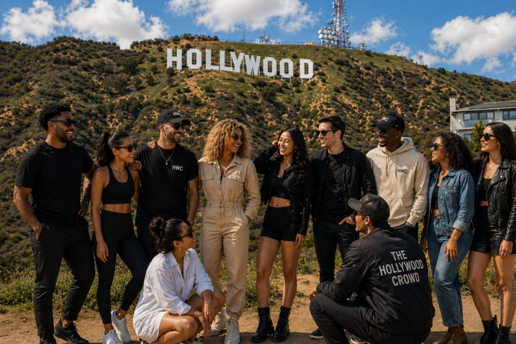 hwc crowd photo at hollywood sign december 2025