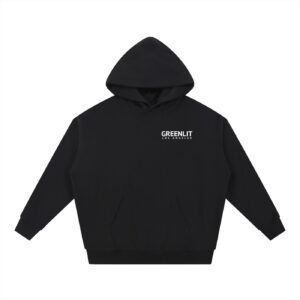 greenlit graffiti slate hoodie