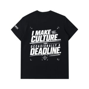 crewd "occasional deadline" heavyweight cotton tee