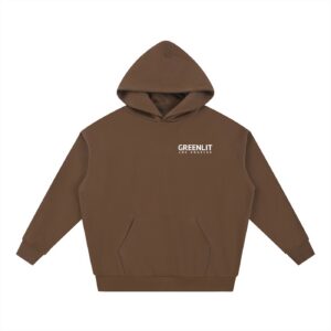 greenlit graffiti slate hoodie